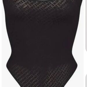 SKIMS Black Bodysuit